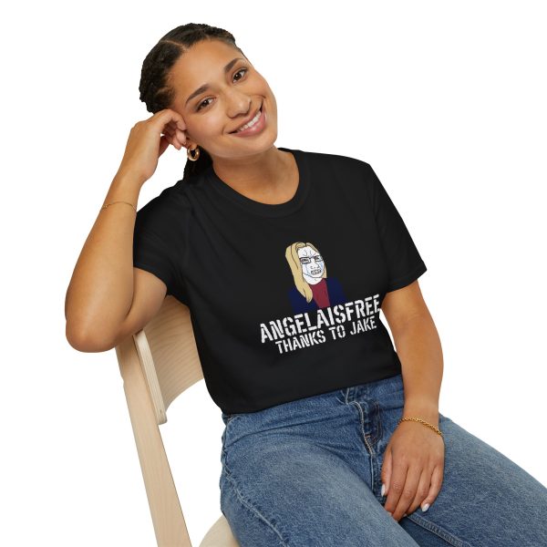 Angela is Free thanks to Jake Shirt